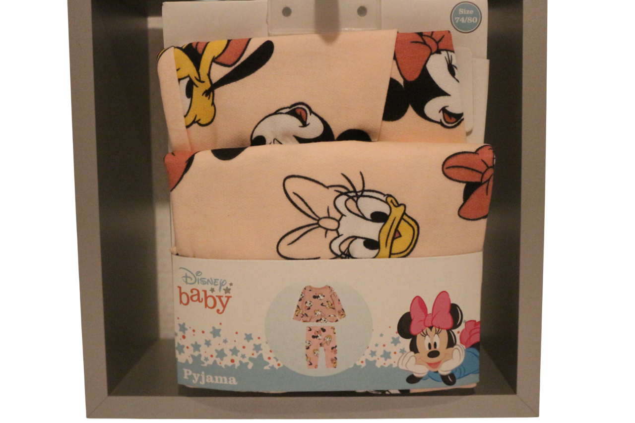 Disney baby pyjamas featuring Minnie Mouse