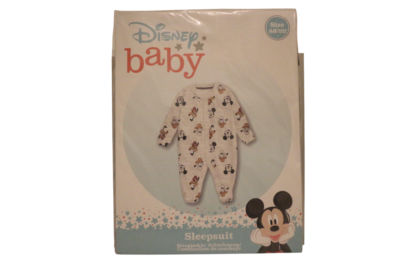 Disney Baby Sleepsuit Mickey Mouse
