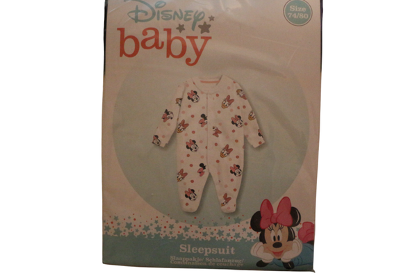 Disney Baby Sleepsuit Minnie Mouse
