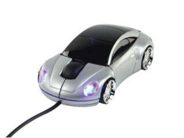 Optical USB Mouse wit Racing Car