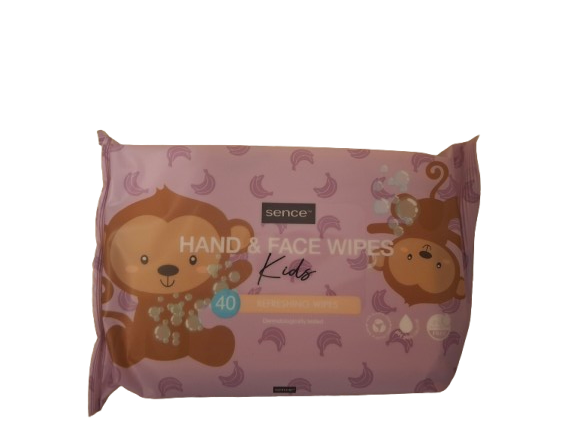 Sence Hand & Face Wipes Kids