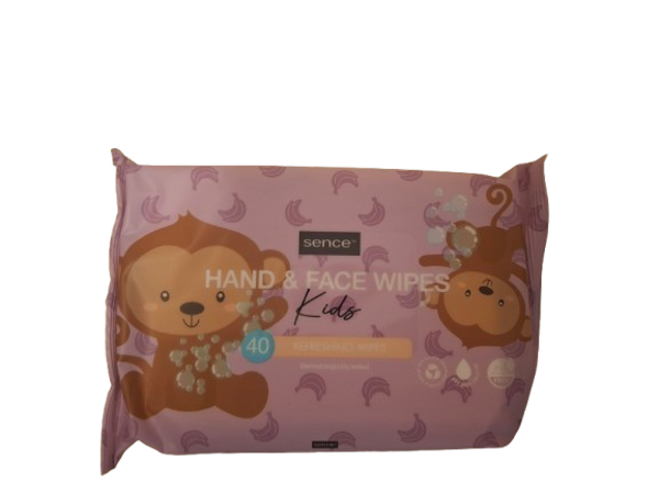 Sence Hand & Face Wipes Kids