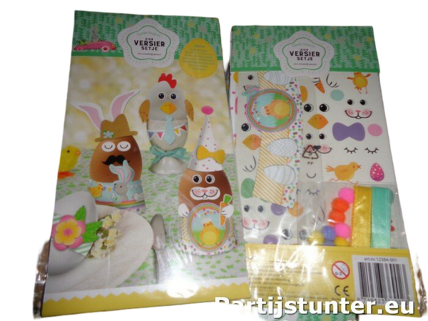 Vrolijk Pasen! Compleet Eier Versiersetje voor Creatieve Kinderen 🐣