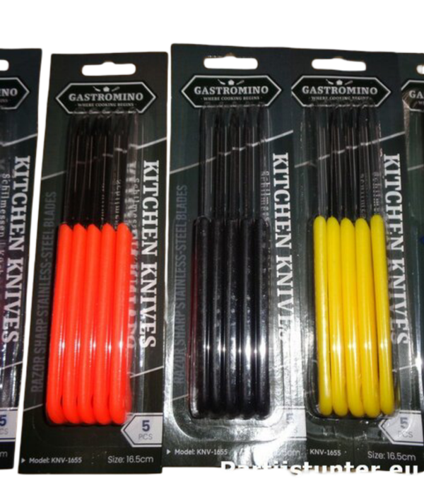 Gastromino aardappelschilmesje set van 5 stuks