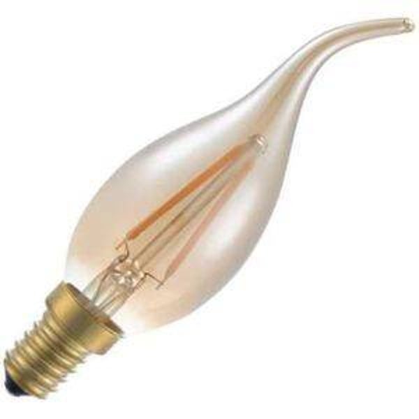 LED Kaarslamp met tip | Kleine fitting