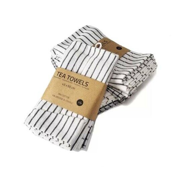 Theedoeken 45 x 60 cm set van 4 stuks