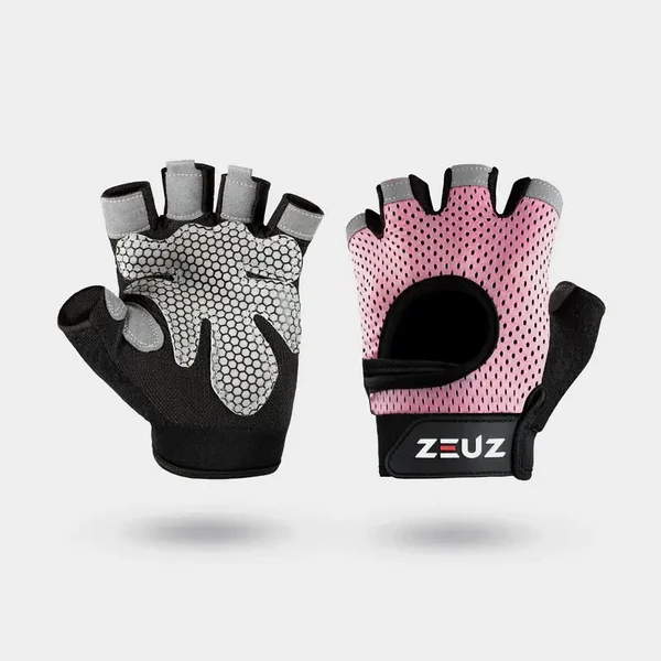 ZEUZ Sport & Fitness Gloves Women & Men-short