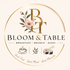 Bloom&amp;table