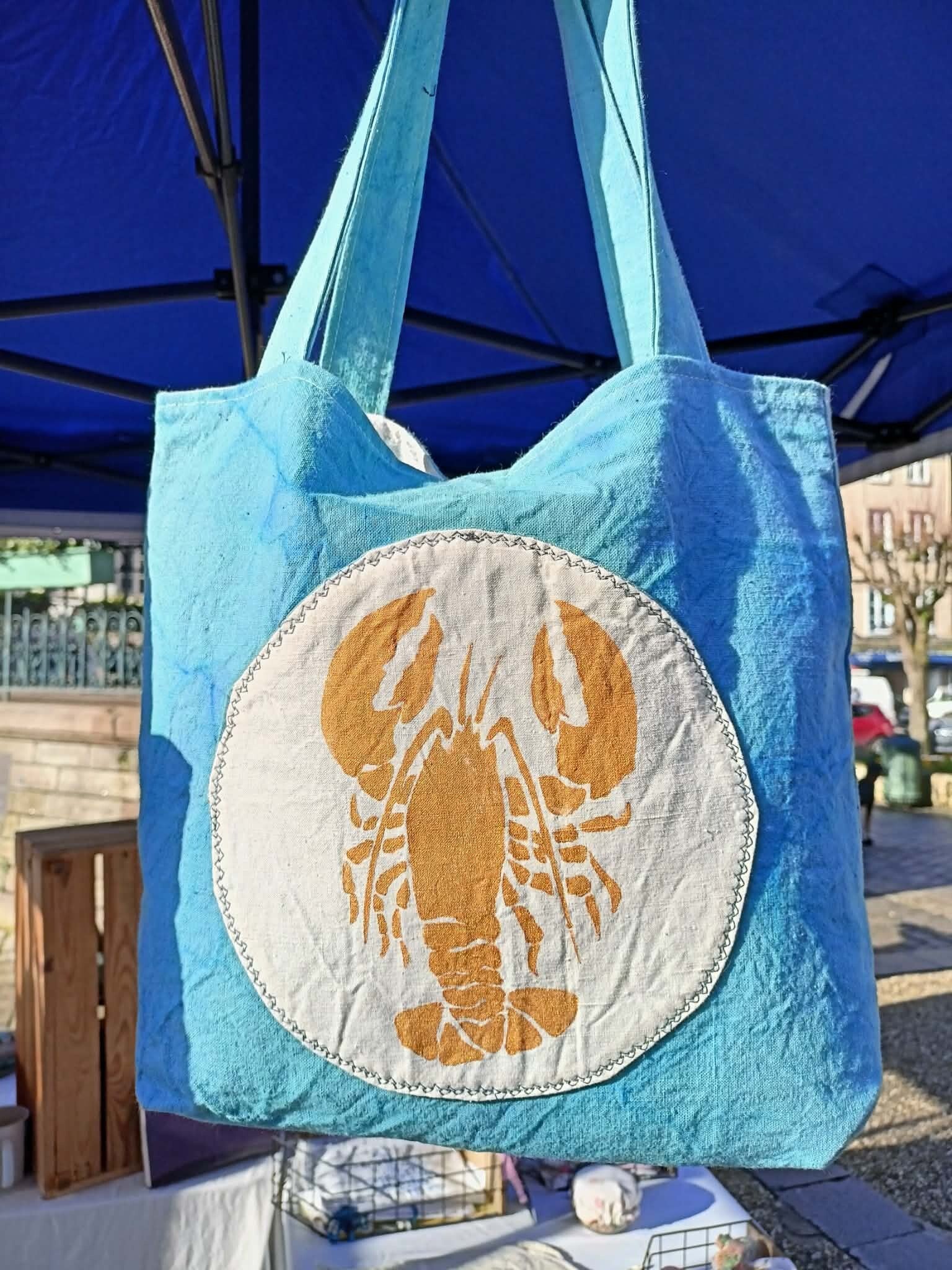 Mini Cabas "Homard" Marchés