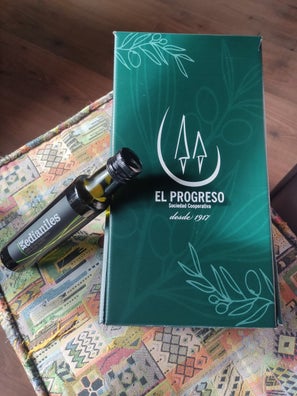 estuche cartoncillo bagbol botella aceite