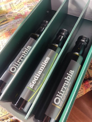 estuche cartoncillo bagbol botella aceite