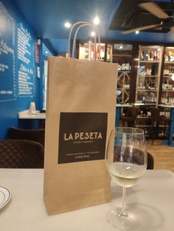 bolsa papel kraft botella