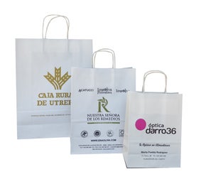 bolsa papel celulosa impresa