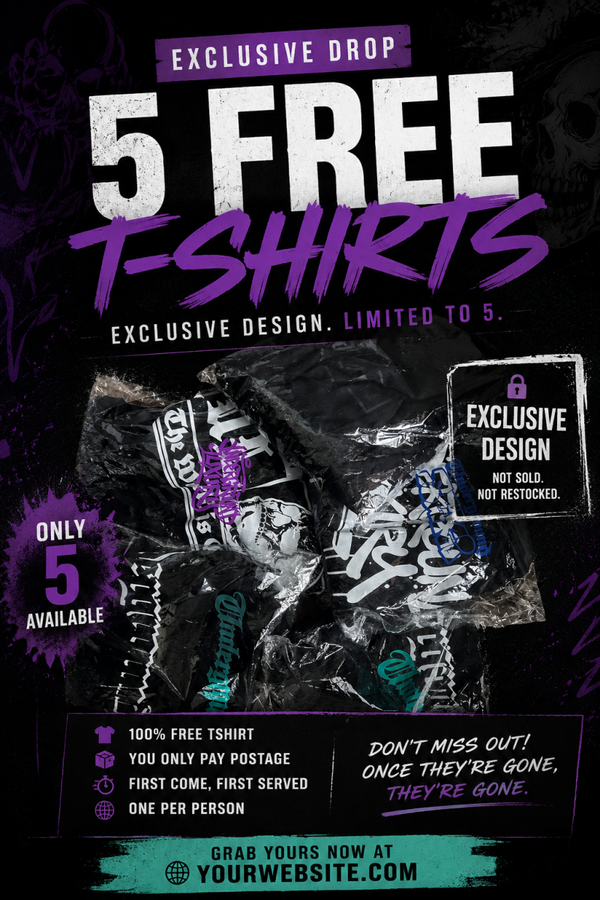 Free random T-shirt