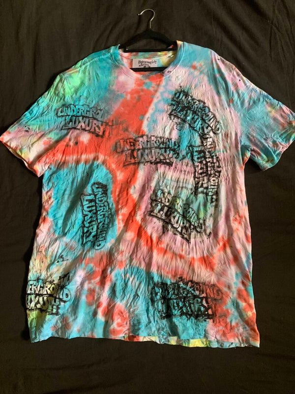 No .001-graffiti tie-dye