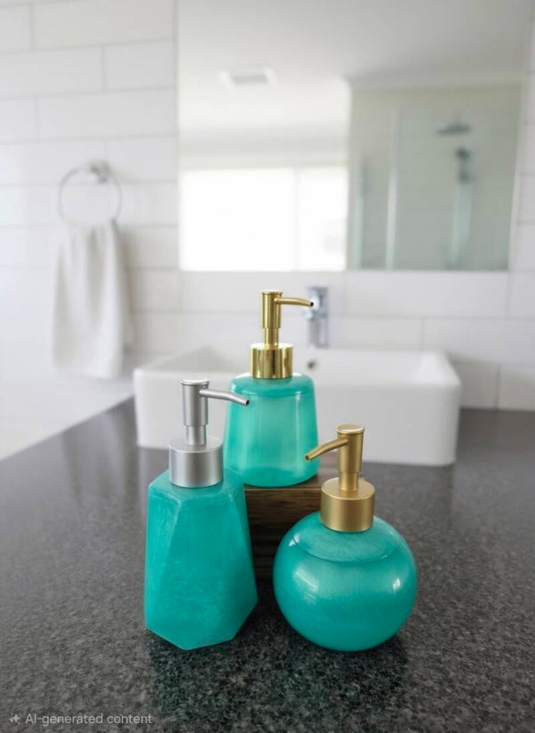 Resin Soap Dispensers