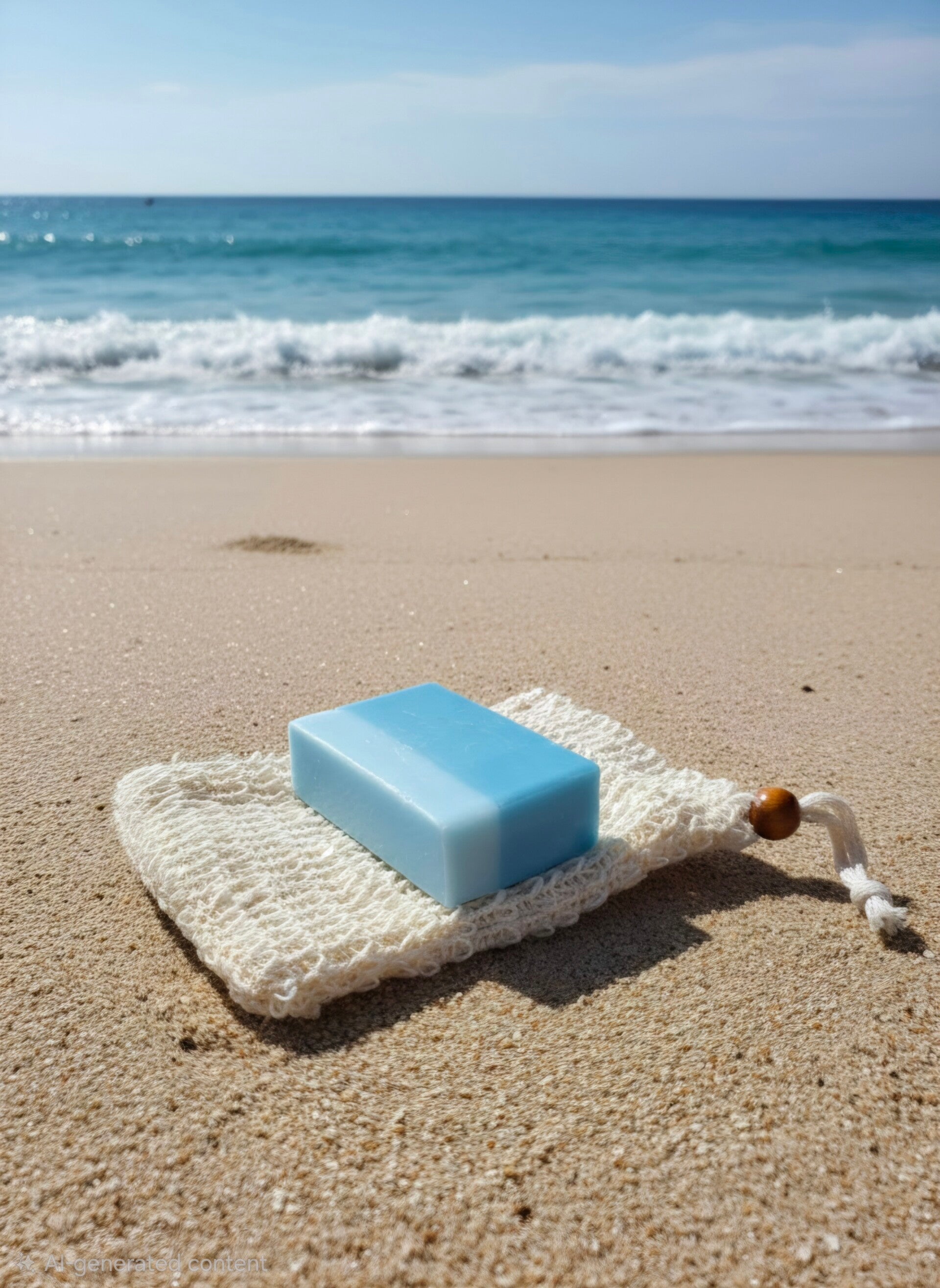 Blue lagoon soap