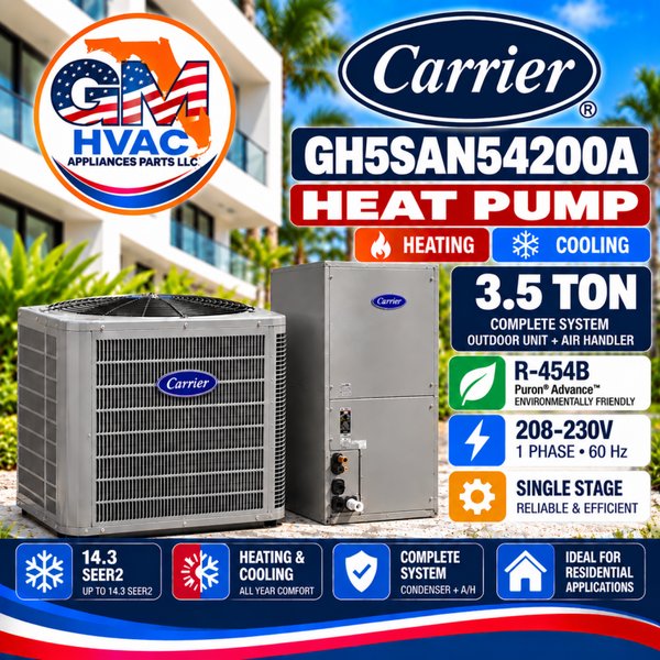 CARRIER 3.5 TON HEAT PUMP