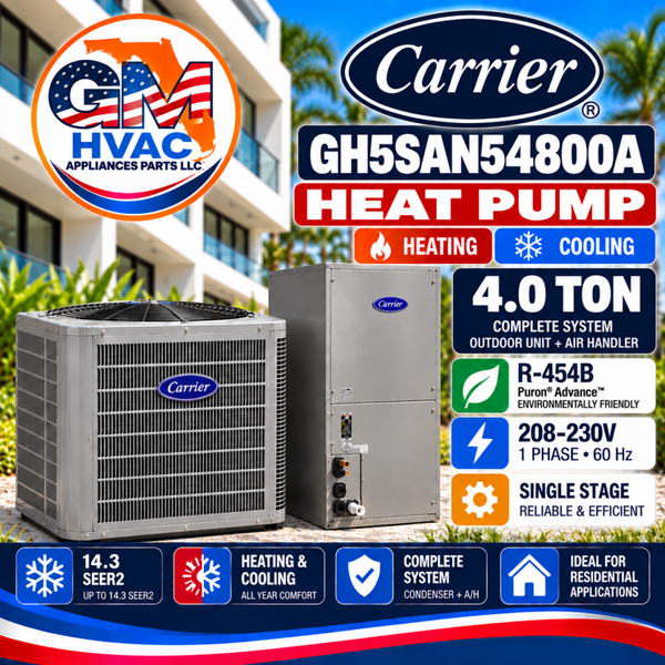 CARRIER 4.0 TON HEAT PUMP