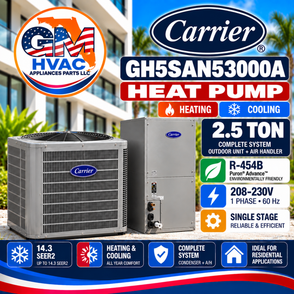 CARRIER 2.5 TON HEAT PUMP