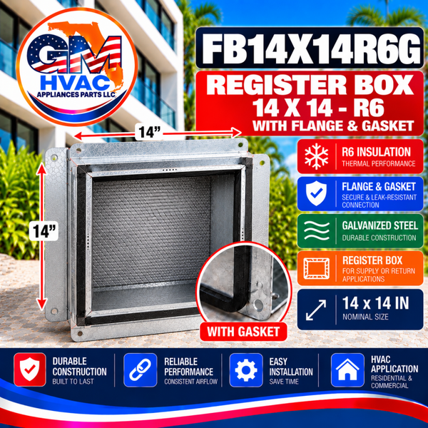 REGISTER BOX 14X14
