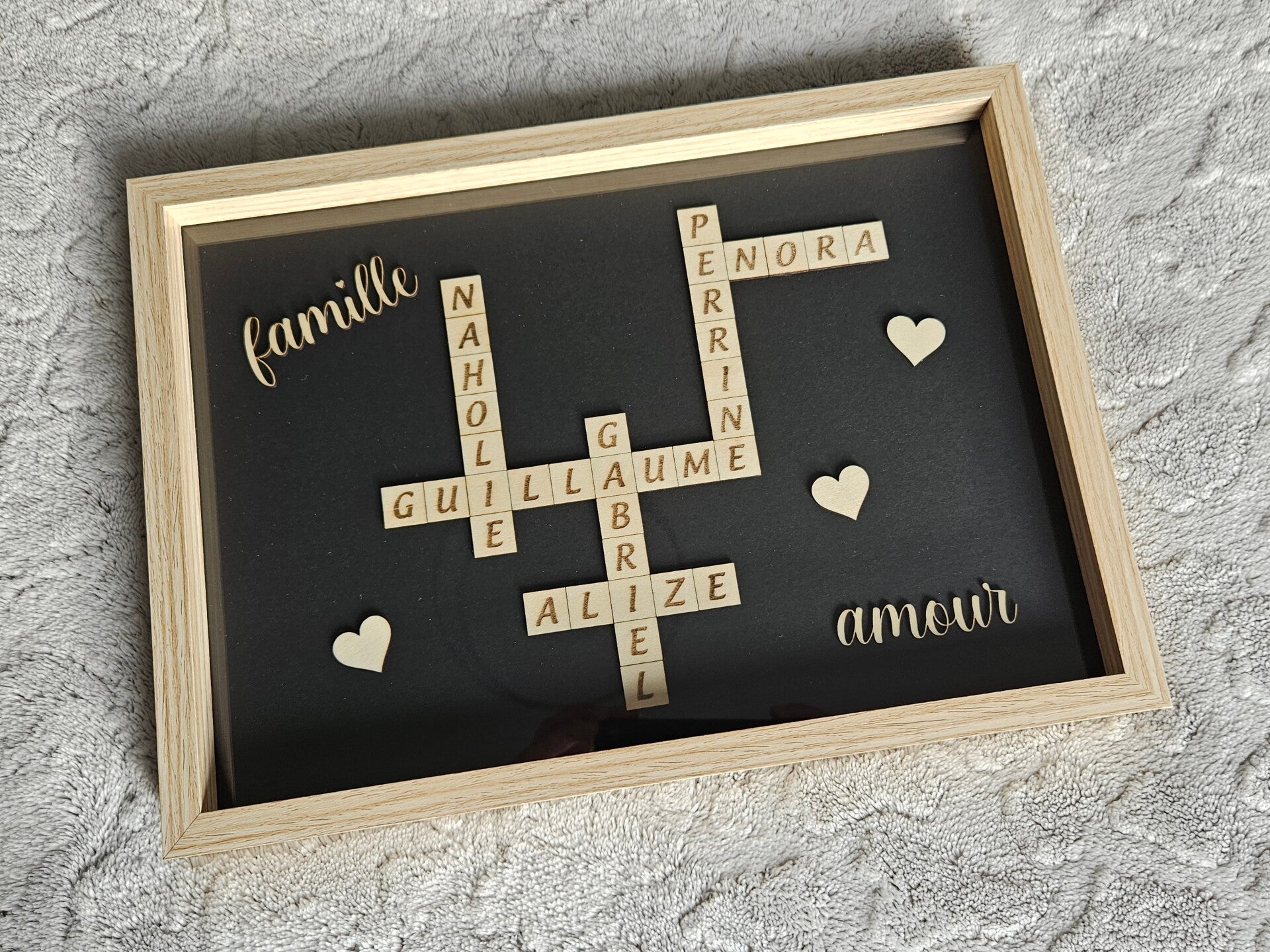 Tableau prénoms scrabble