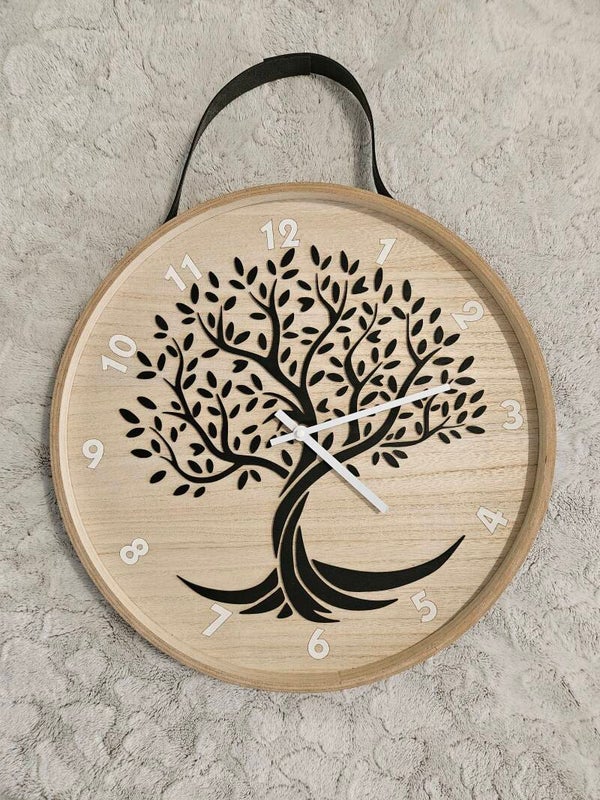 Horloge arbre de vie