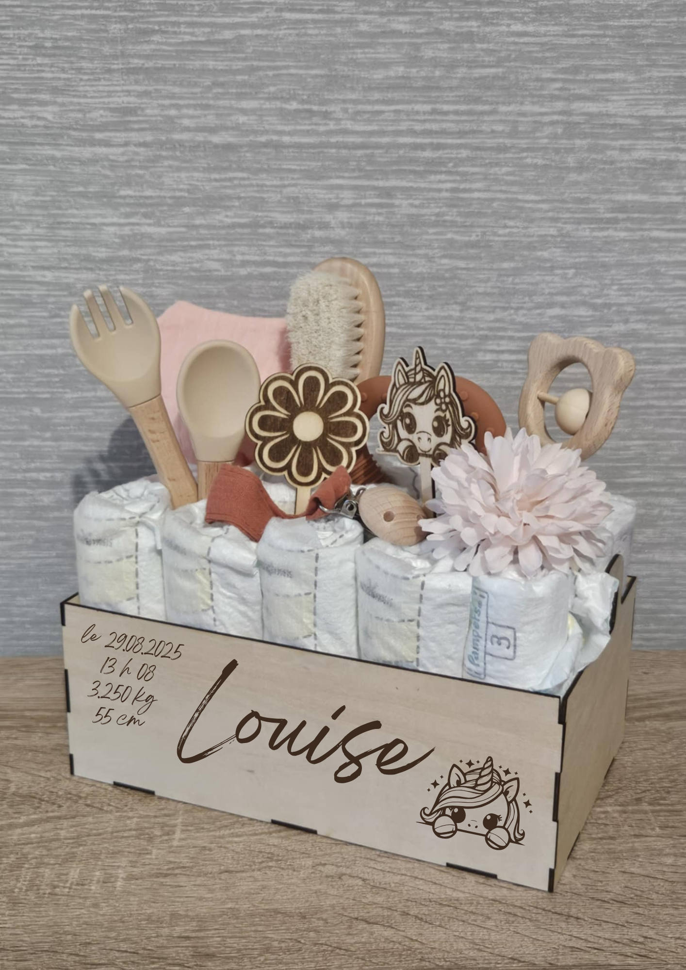 Panier naissance à composer