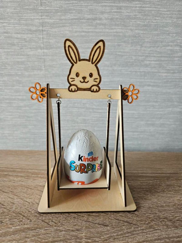 balançoire œuf chocolat