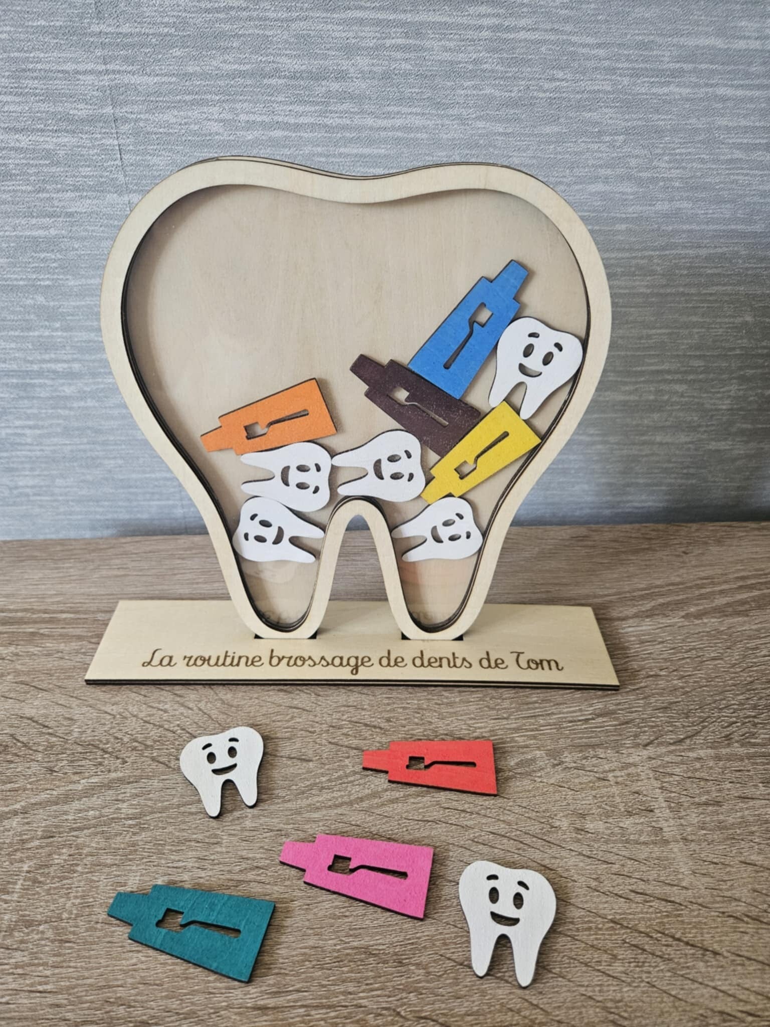 routine brossage de dents