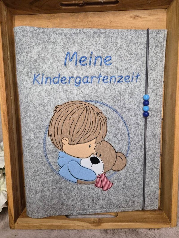 Personalisierte Kindergartenmappe Junge