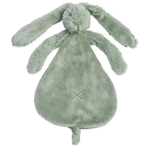 Schnuffeltuch Hase salbeigrün