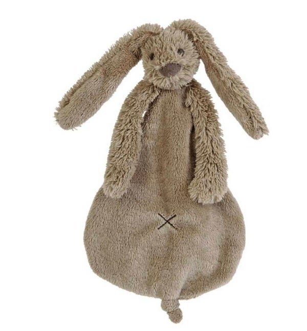 Schnuffeltuch Hase braun