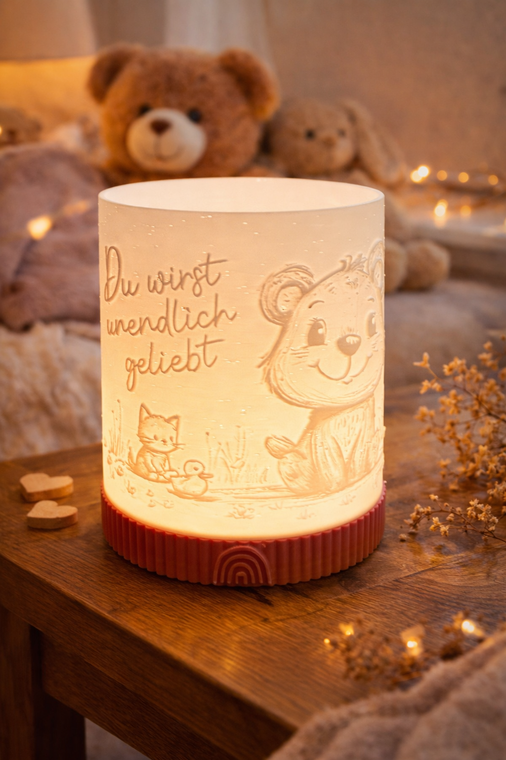 Nachtlicht Bär mit Tieren
