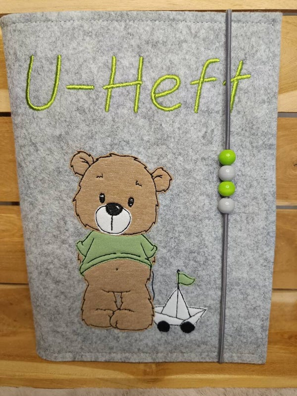 U Heft Bär mit Boot