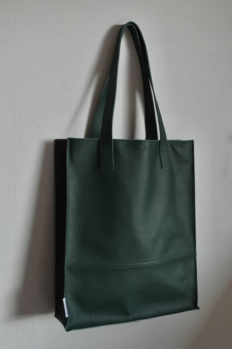 totaalbeeld tas Laurens hergebrukt leer