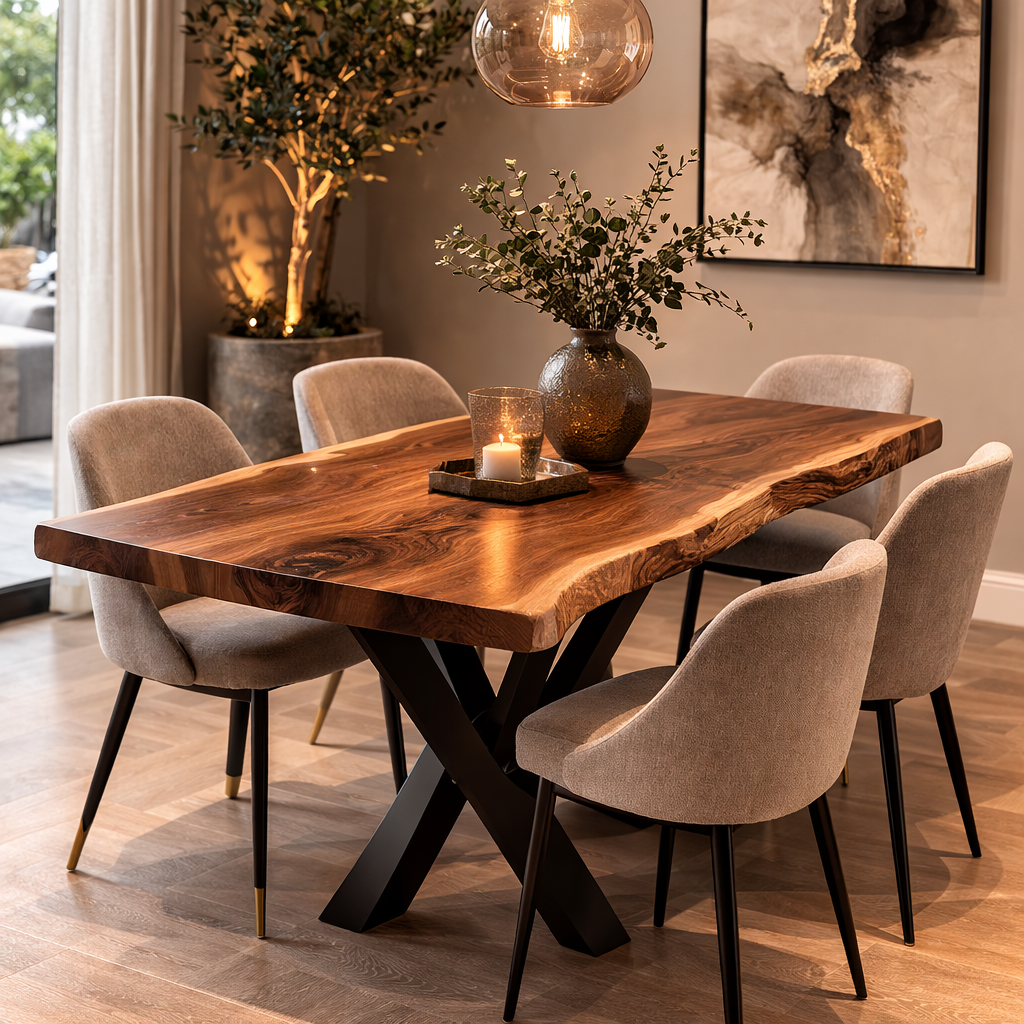 Wood Dine - standard size dining table