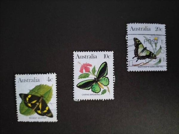 Lot 1 - 1983 Butterflies Set of 3