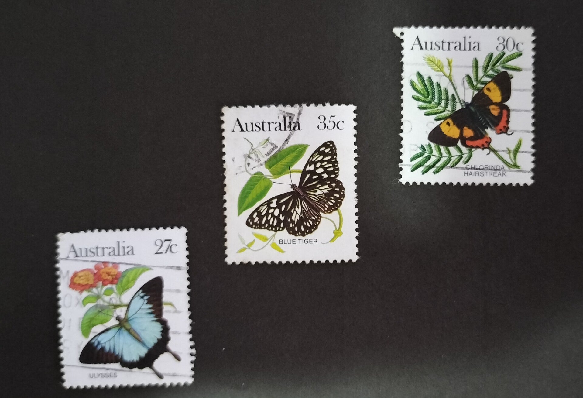 Lot 2 - 1983 Butterflies Set of 3