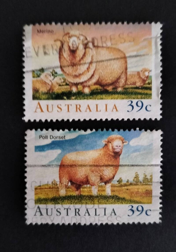 Lot 37 - World Sheep & Wool Congress Set of 2