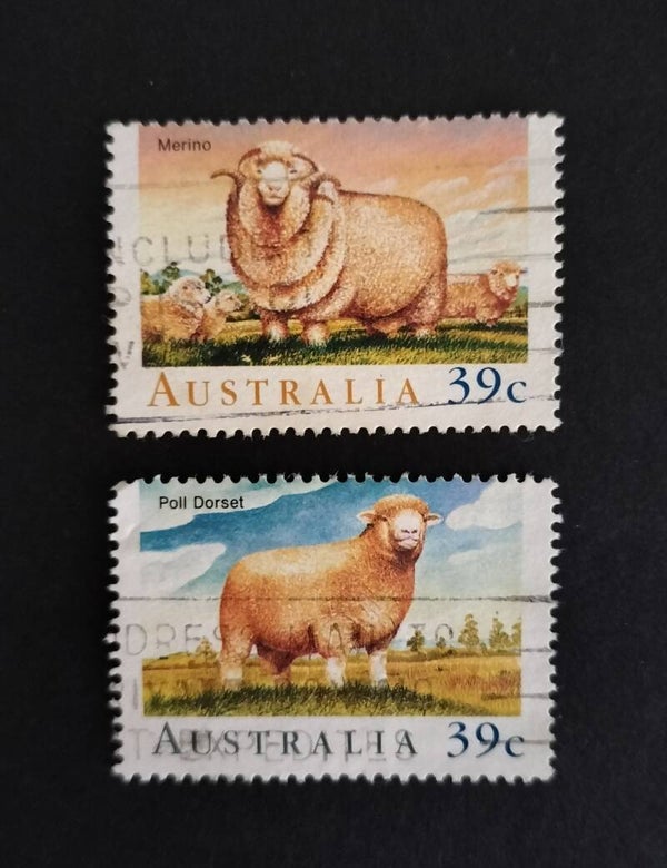 Lot 39 - World Sheep & Wool Congress Set of 2