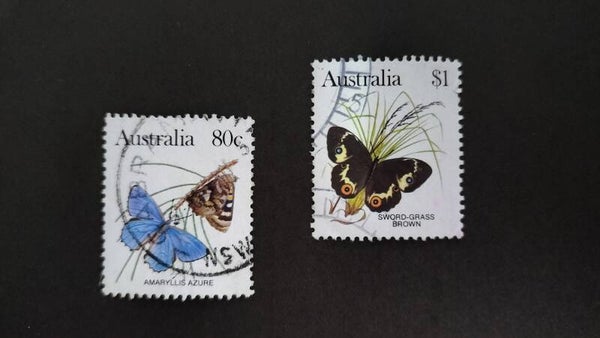 Lot 4 - 1983 Butterflies Set of 2