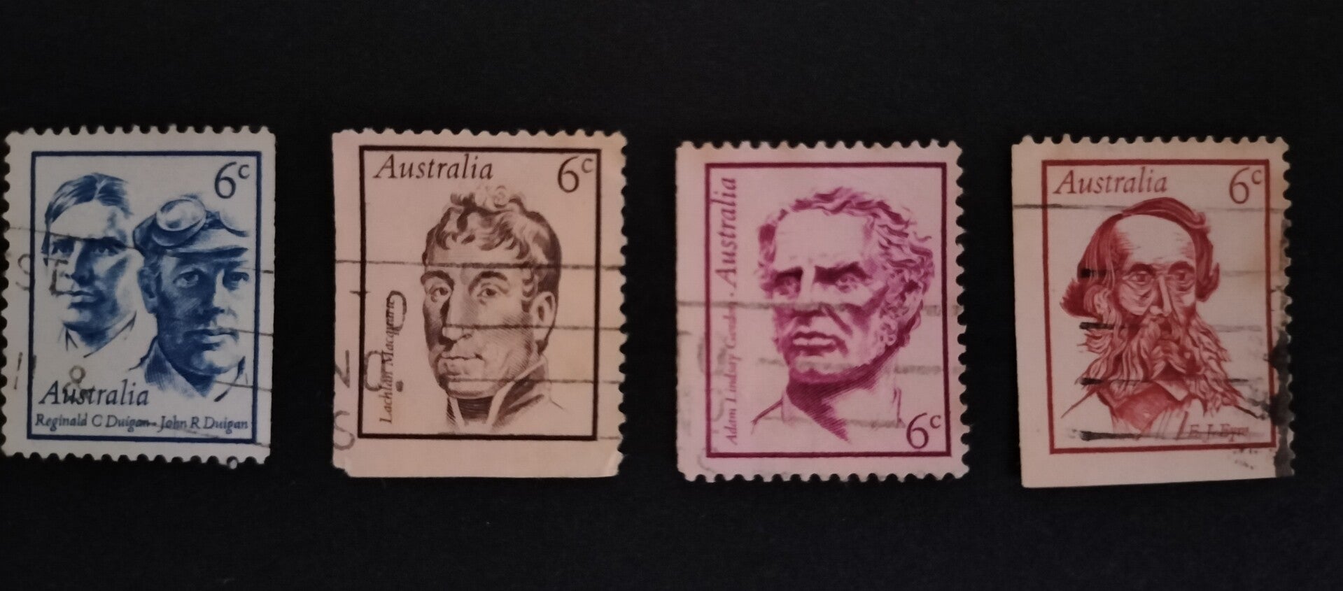 Lot 41 - Famous Australians Set of 4
