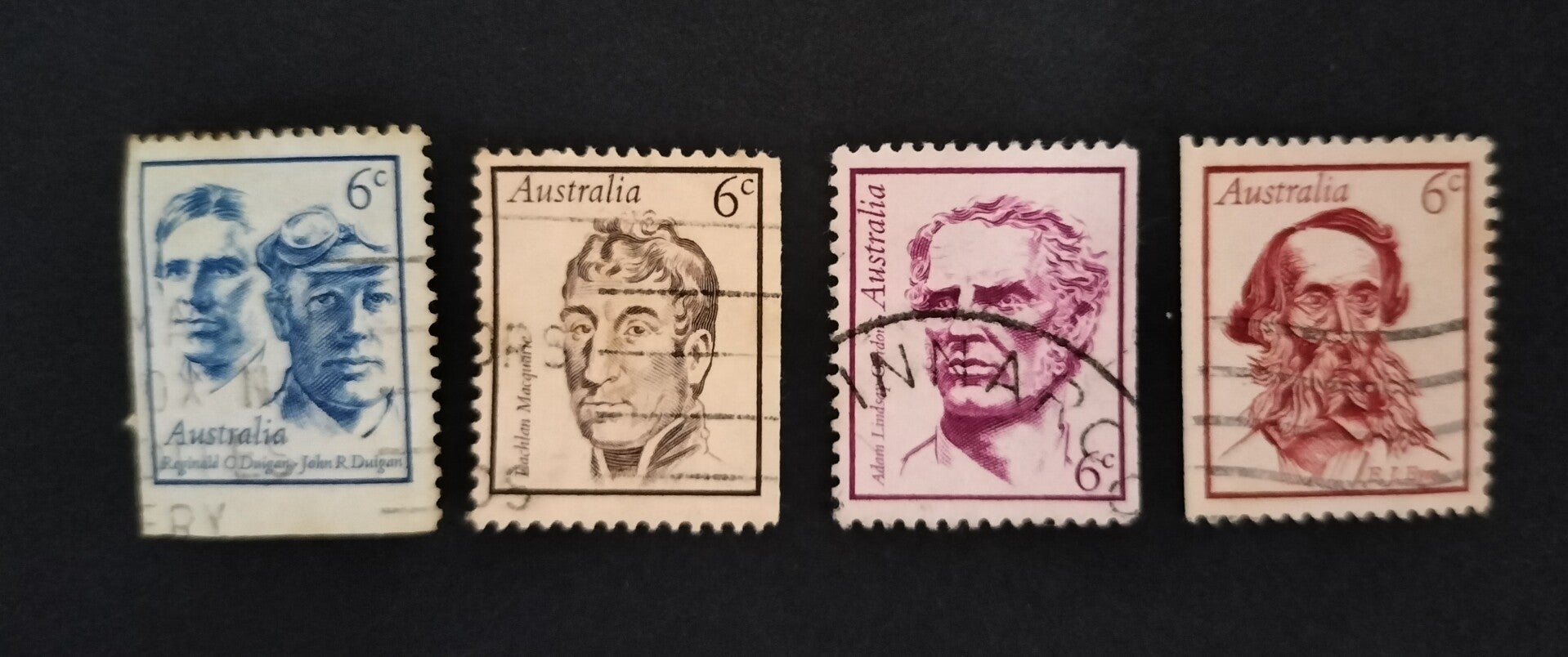 Lot 42 - Famous Australians Set of 4