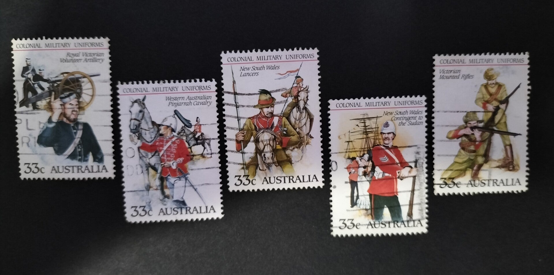 Lot 7 - Colonial Military Uniforms set of 5