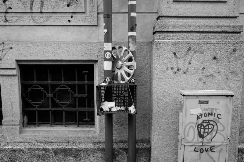 segni geometrici lasciati dall’uomo