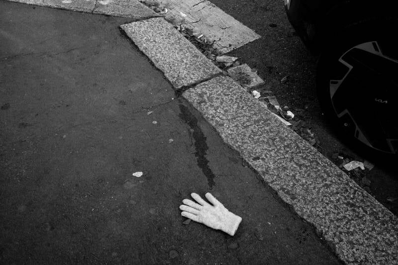 tracce di passaggio umano