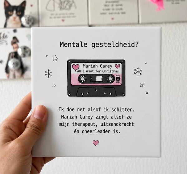 Tegeltjes kersteditie PRE ORDER
