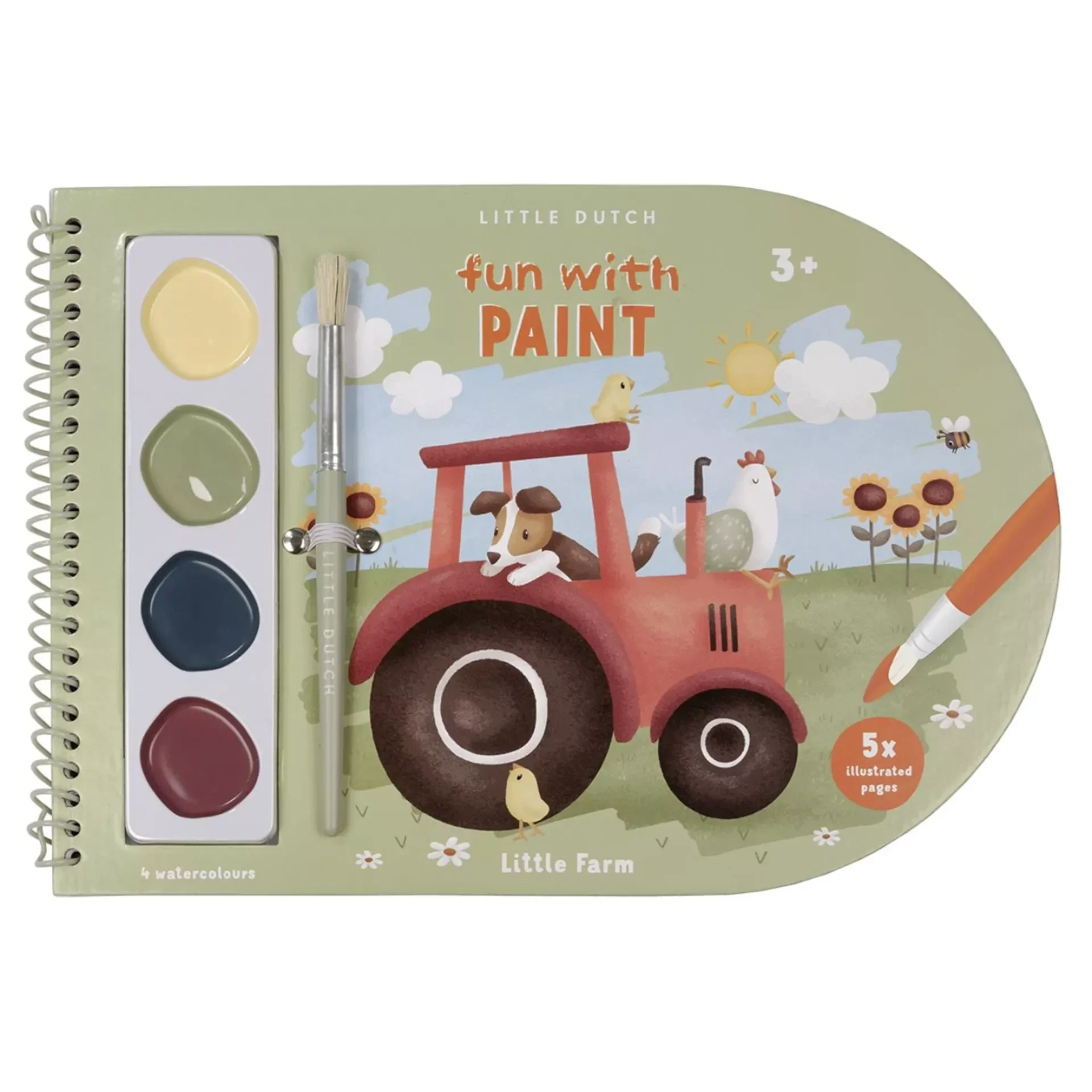 Verfboek Little Farm - Little Dutch