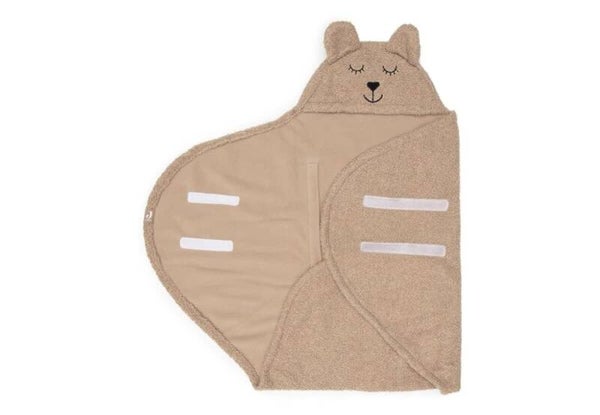 Wikkeldeken Bear Boucle Biscuit